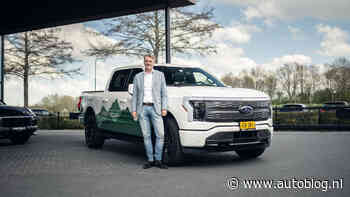 Ford F-150 LIGHTNING van André is ZELDZAAM op NL KENTEKEN #MijnAuto