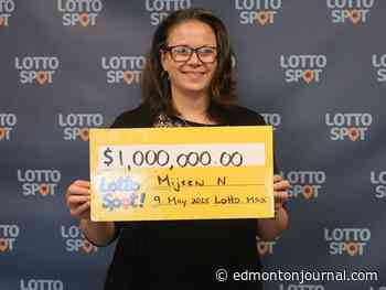 'Now my husband has a Sugar Mama': Northern Alberta mom wins $1M lotto