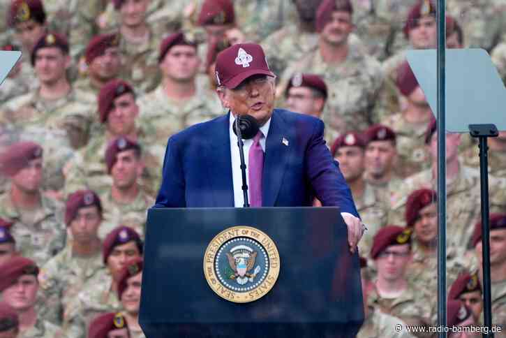 «Sie zerstören dich»: Trump beschwört Stärke des US-Militärs