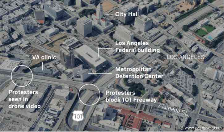 A timeline of immigration-raid protests in Los Angeles