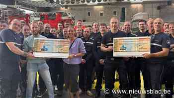 Brandweerposten Puurs en Sint-Amands doneren opbrengst Winterbar aan Berrefonds: “Geld wordt gebruikt voor Koesterkoffers”