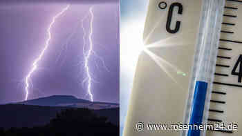 Erst die volle Ladung Sommerhitze – und lauern danach dann Blitz und Donner?