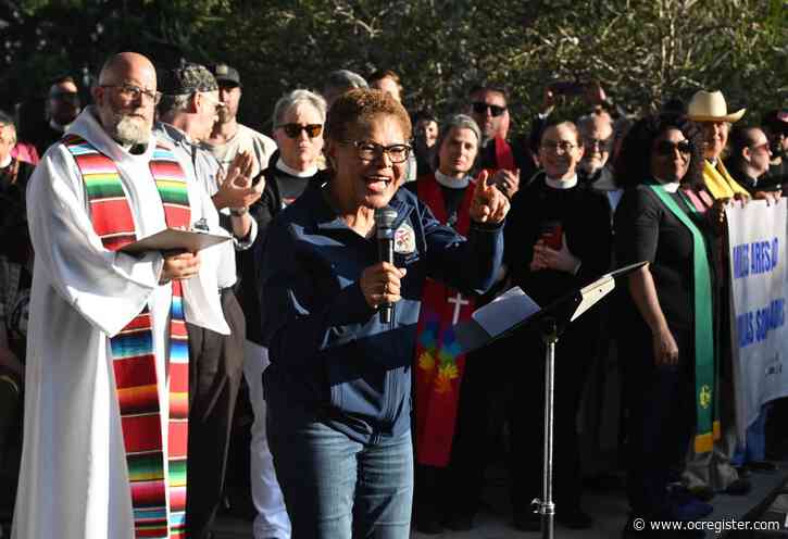 Amid Southern California immigration sweeps and protests, faithful come together in prayer