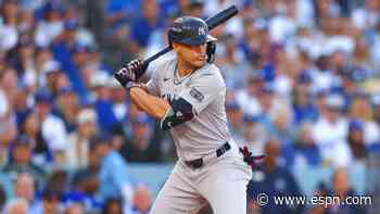 Stanton begins rehab stint with 2 hits, 3 RBIs