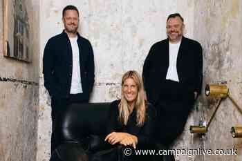 Richard Brim, Martin Beverley and Polly McMorrow launch Ace of Hearts