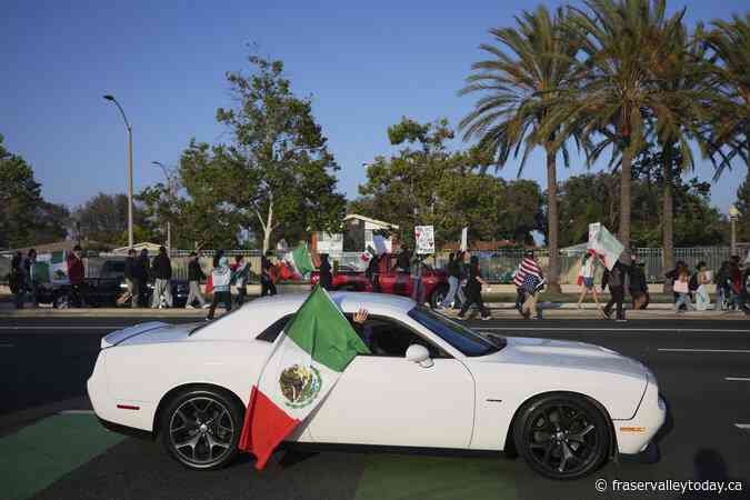 Los Angeles imposes downtown curfew as protests against Trump’s immigration crackdown continue