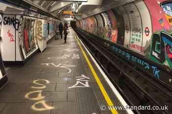 Why is the Bakerloo line covered in graffiti?