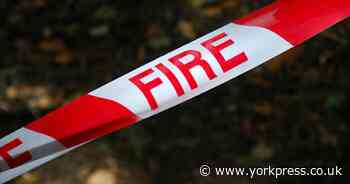 Fire started deliberately in York suburb - police on scene