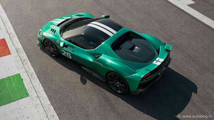 Ferrari-namen hint naar nieuwe modellen