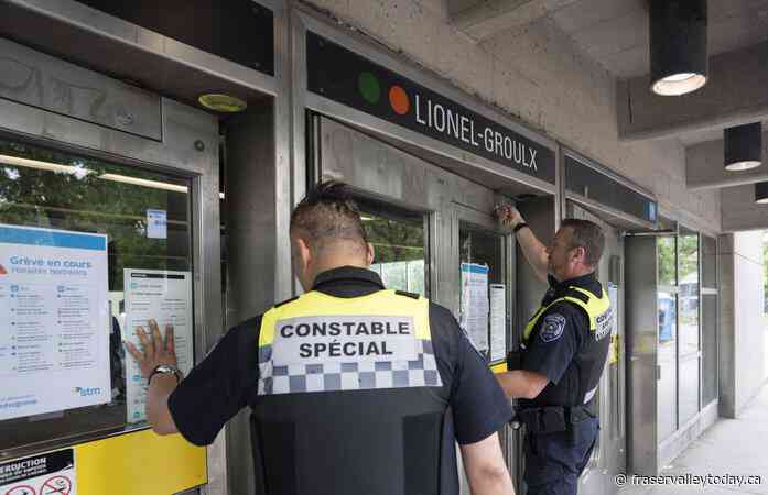 Negotiations expected to resume today as Montreal public transit strike in third day