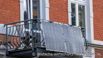 Balkonkraftwerke: Eine Million Anlagen in Deutschland