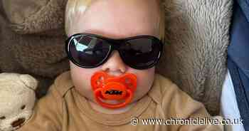 Wallsend mum 'loving positivity' as baby son born with rare blonde hair goes viral on TikTok