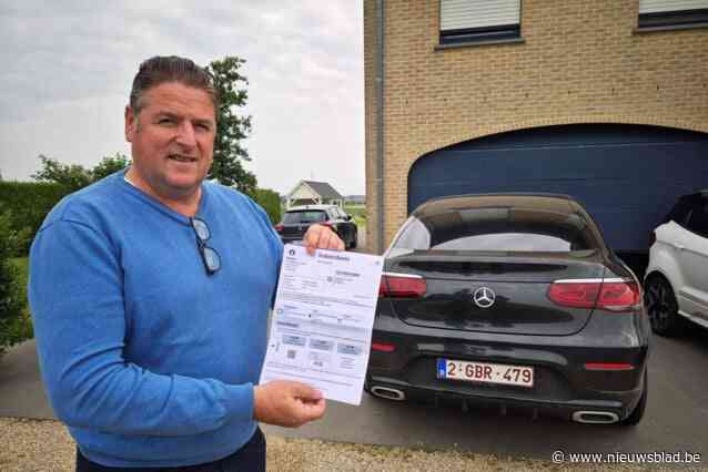 Ludwig (55) krijgt boete voor snelheidsovertreding die hij niet beging: “Iemand rijdt met een nagemaakte nummerplaat rond”