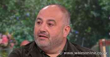 Wynne Evans chokes back tears live on air as he says 'I was suicidal' over Strictly scandal