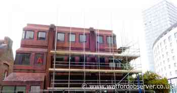 Work underway at former bank ahead of demolition for flats