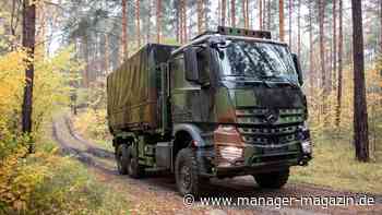 Daimler Truck: Bundeswehr bestellt Hunderte Mercedes-Benz Arocs