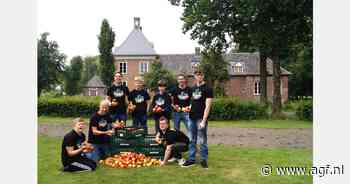 Poging wereldrecord appels stapelen tijdens Pluk & Oogst Feest