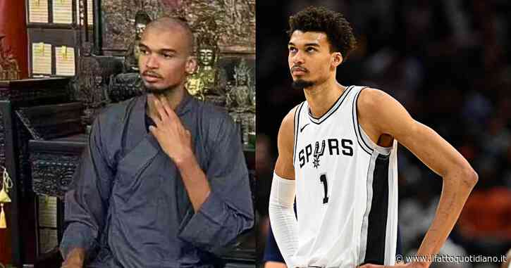 Victor Wembanyama si ritira in un tempio Shaolin in Cina: mistero e inquietudine tra gli Spurs | Le foto con il saio e il capo rasato