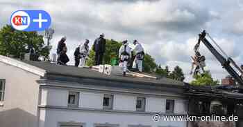 Großbrand in Lübeck: Bundespolizei sucht einen zweiten Toten in der Schützenstraße