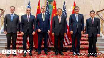 US-China talks end with plan for Trump and Xi to approve