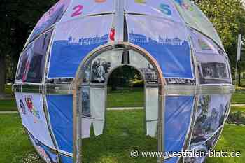 Große Jubiläumskugel soll an viele Jubiläen erinnern