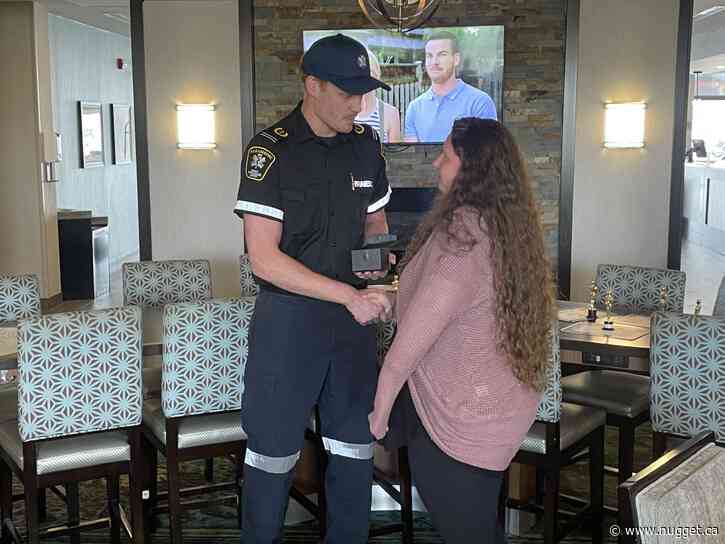 North Bay hotel employee honoured for life-saving although it has taken a toll on her
