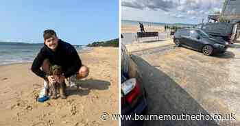 Man hits out at fine after disabled bays covered in sand and left in ruin