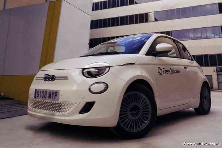 Net als met Nio's kun je ook met een Fiat 500e een lege accu wisselen voor een volle
