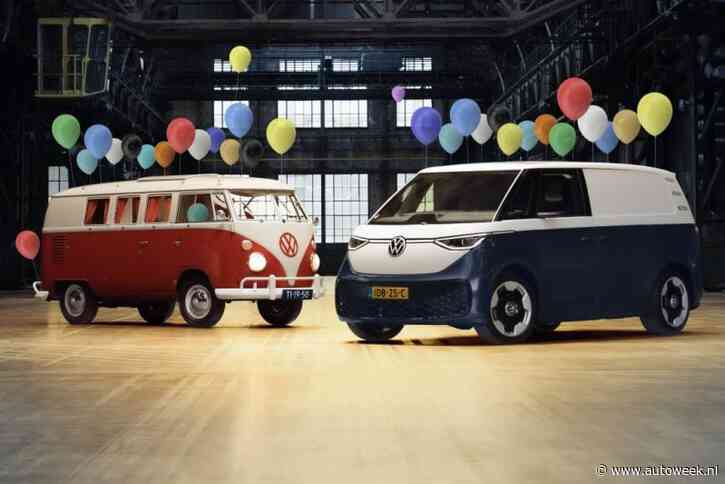 Volkswagen viert 75 jaar 'Volkswagenbusje' met deze ID Buzz Cargo