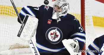 ‘Shocked’: Winnipeg Jets goalie Connor Hellebuyck wins both Hart, Vezina trophies