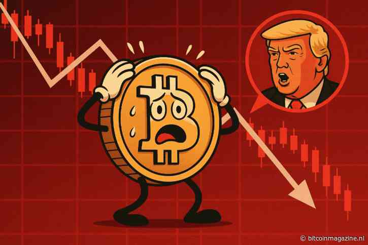 Bitcoin koers daalt naar $107.8K door Trump’s tariefbesprekingen – nieuwe crypto crash nabij?