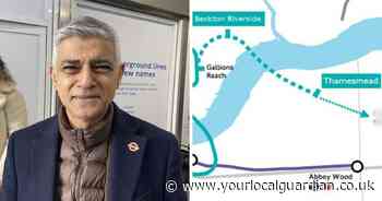 Sadiq Khan 'disappointed' about no cash for DLR extension to Thamesmead