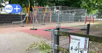 Spielplatz Gartenstraße in Hannover-Oststadt monatelang abgesperrt