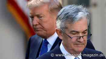 Donald Trump nennt Fed-Chef Jerome Powell einen „Hohlkopf“