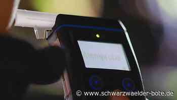 Von Polizei kontrolliert: Autofahrerin mit 2,6 Promille bei Nagold unterwegs