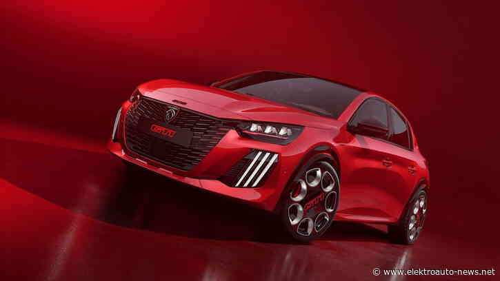 Der neue Peugeot E-208 GTi wird elektrisch und sportlich