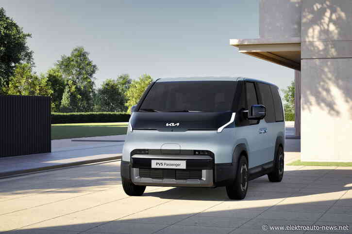 Kia preist Elektro-Kleinbus PV5 bei 38.290 Euro ein