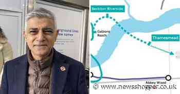 Sadiq Khan 'disappointed' about no cash for DLR extension to Thamesmead