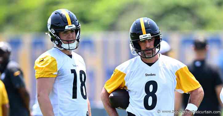 Will Howard sings the praises of Aaron Rodgers