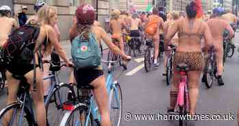 This is why you might see people riding round London naked in the heat tomorrow