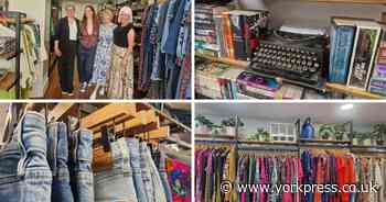 PICTURES AND VIDEO: York charity shop reopens after modern makeover
