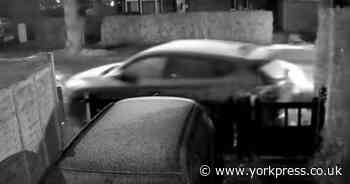 WATCH: Drink and drug driver ploughs into parked car in York street