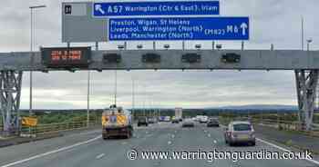 Closures planned for M6 at Thelwall Viaduct this weekend – starting tonight