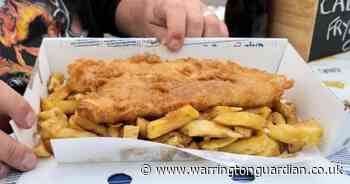 This special batter on delicious fish and chips at nostalgic Warrington chippy