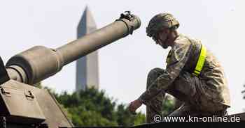 Militärparade in Washington: Der Präsident, die Panzer und der Protest