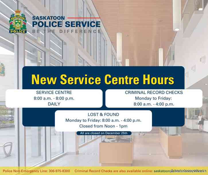 SPS Service Centre Hours Extended