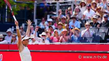 Zweifache Mutter "lebt Traum": Deutsche Außenseiterin feiert großen Tennis-Coup