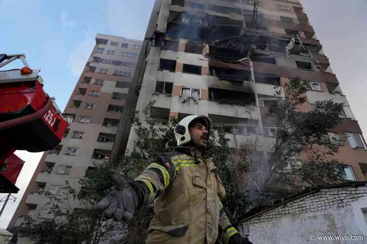 Air raid sirens sound across Israel following an Iranian missile attack on the country