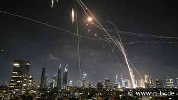Luftalarm in Tel Aviv: Iran feuert Hunderte Raketen auf Israel