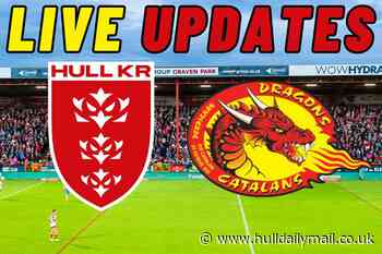 Hull KR v Catalans Dragons live as Cup winners bid to stay top of table